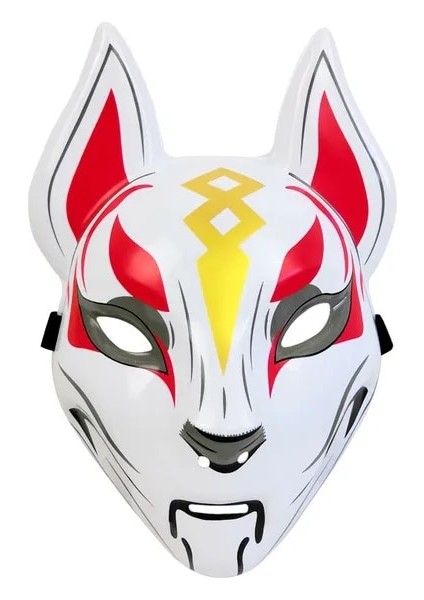 Hiçbir Aydınlık Serin Cadılar Bayramı Light Up Hayvan Maskesi LED Parlayan Cosplay Tilki Maskesi Rave Parti Neon Aydınlık Yüz Maskesi Kostüm Malzemeleri Gerçekleştirin (Yurt Dışından)