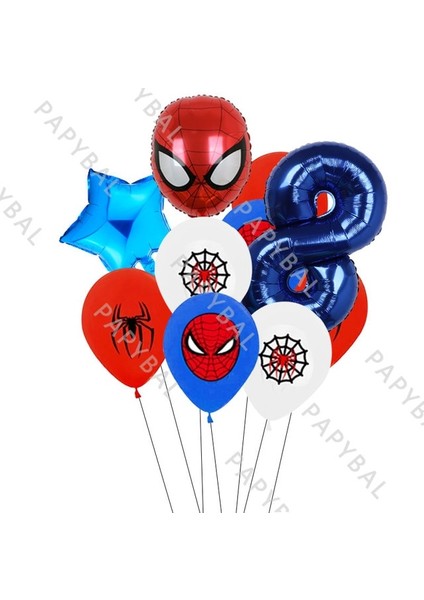 Gül Kırmızı 1 Takım Marvel Örümcek Adam Demir Adam Folyo Balon Seti 32 Inç Doğum Günü Numarası Balonlar Doğum Günü Partisi Dekor Malzemeleri Çocuk Hediyeleri (Yurt Dışından) fiyatları