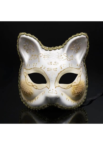 Küçük Kedi Yeni Venedik Topu Maskeleri Üst Yarım Yüz Masquerade Maskesi Cadılar Bayramı Teması Parti Kedi Cosplay Çocuk Maskesi Dans Makyaj Sahne CKI84 (Yurt Dışından) indirimleri