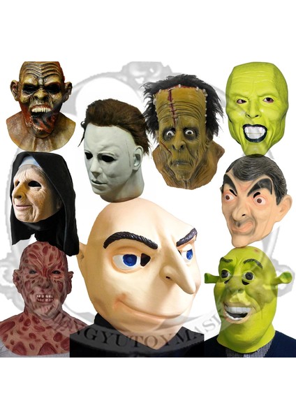 Gru Maskesi Gerçekçi Film Tam Kafa Cosplay Kostüm Maskeleri Lateks Ünlü Karakter Komedyenler Tv Sahne Maskeleri (Yurt Dışından) fiyatları