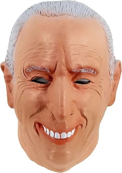 HY-MM-037 Yenı Gerçekçi Adam Maskesi Kauçuk Cosplay Gerçekçi Erkek Lateks Maske Başlık Cosplay Sahne Tam Kafa Kask Erkek Kadın (Yurt Dışından)