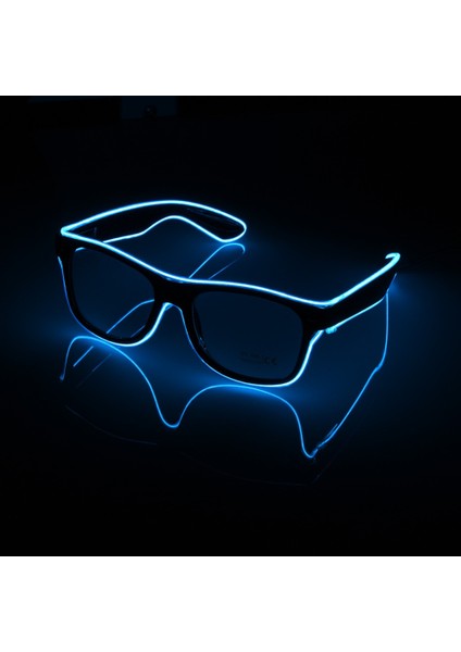 C Yanıp Sönen Gözlük El Tel LED Gözlük Parlayan Parti Malzemeleri Aydınlatma Yenilik Hediye Parlak Işık Festivali Parti Glow Güneş Gözlüğü (Yurt Dışından) modelleri
