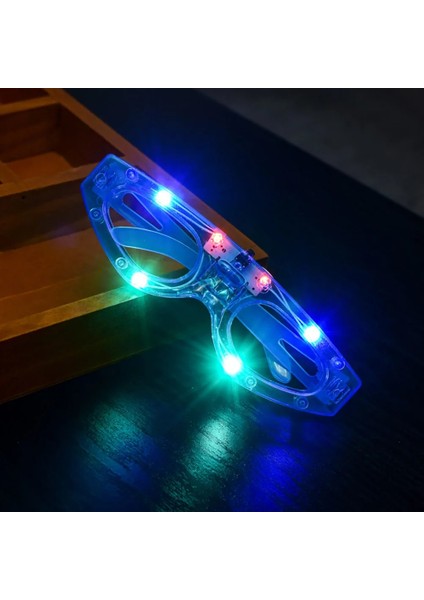 Yarasa 10 Adet 10/20/30 Adet LED Işık Up Gözlük Karanlıkta Glow Gözlük Neon Parti Çocuklar Yetişkinler Için Güneş Gözlüğü Doğum Günü Noel Partisi Dekoru (Yurt Dışından) indirimleri