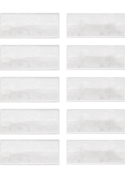 Boş 10 Adet 10 Adet Dikdörtgen Boş Şeffaf Akrilik Masa Yer Kartları 7.5*4.5 cm Ziyafet Dekor Için Düğün Konuk Masa Adı Numaraları Işaretleri (Yurt Dışından)