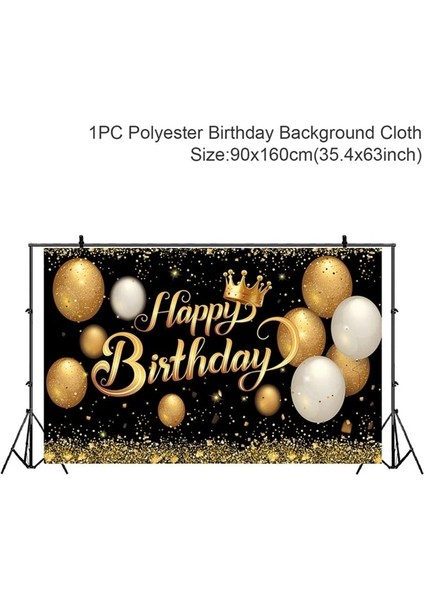 104 Yetişkin Glitter Doğum Günü Partisi Dekorasyon Fotoğraf Arka Plan Glitter Balon Photocall Düğün Gelin Duş Zemin (Yurt Dışından)