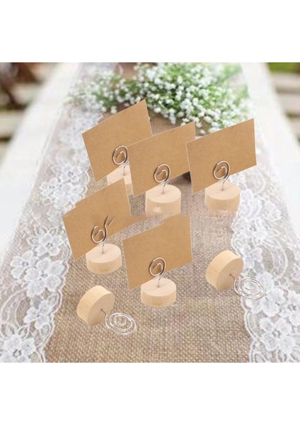 C-10 Adet 10 Adet Rustik Ahşap Yer Kart Sahibinin Ahşap Fotoğraf Klip Düğün Parti Için Standı Tutucular Ev Masa Numarası Adı Burcu Dıy Dekorasyon (Yurt Dışından) fırsatları