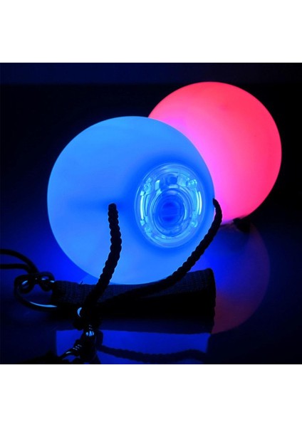 Tek Bir Top LED Poı Topu Aydınlık Oryantal Dans Atma Topu Yoga Egzersiz Sahne Sahne Performansı Aksesuarları (Yurt Dışından) fiyatları
