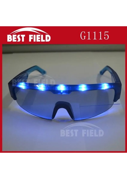 Floresan Sarı Flaş LED Gözlük, Dj / Parti / Noel Tatili Için Pil Parti Maskesi ile Gözlükleri Aydınlatır (Yurt Dışından) fırsatları