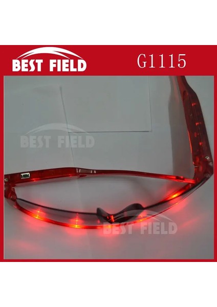 Floresan Sarı Flaş LED Gözlük, Dj / Parti / Noel Tatili Için Pil Parti Maskesi ile Gözlükleri Aydınlatır (Yurt Dışından) indirimleri