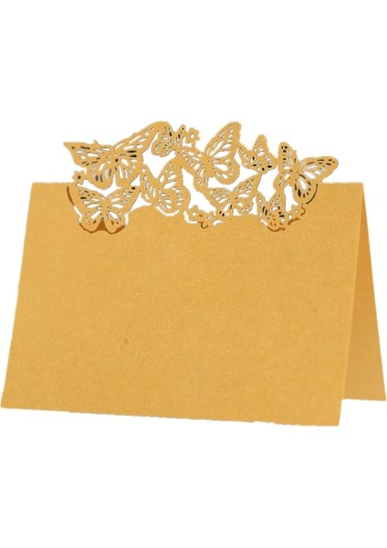 Fildişi 50 Adet 50/100 Adet Hollow Kelebek Yer Kartları Kişiselleştirilmiş Lazer Düğün Koltuk Kartı Masa Süsü Parti Iş Resepsiyonu Için Isim Kartları (Yurt Dışından) indirimleri