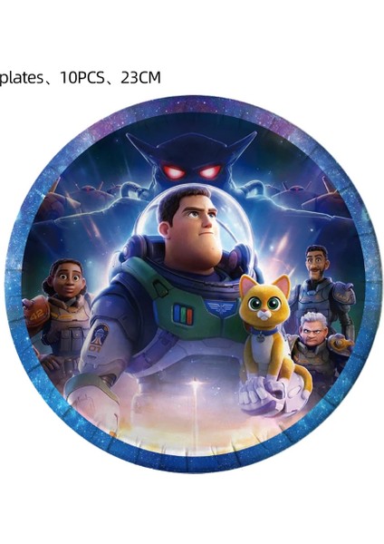 2 Adet 18IN Balon Disney Buzz Lightyear Doğum Günü Partisi Malzemeleri Tek Kullanımlık Sofra Erkek Yemeği Tatlı Tabakları Peçeteler Bardak Çanta Ev Dekorasyonu (Yurt Dışından)