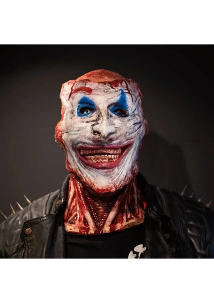 Cadılar Bayramı Maskesi Cadılar Bayramı Çift Katmanlı Yırtık Maske Kanlı Korku Kafatası Lateks Maske Korkunç Cosplay Parti Maskeleri Maskaralar Cadılar Bayramı 2021 Mayıs 2022 (Yurt Dışından) fırsatları
