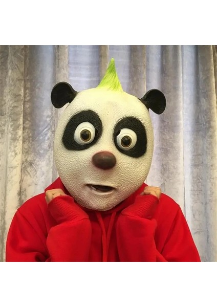 Köpek Komik Hayvan Cosplay Parti Maskesi Kostüm Unisex Yetişkin Maymun Panda Cadılar Bayramı Partisi Kafa Maskesi Başlık Lateks Oyuncaklar Hediye Eğlenceli (Yurt Dışından) indirimleri