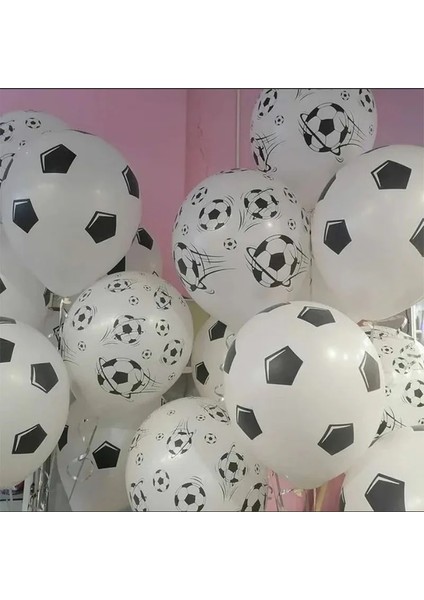 15 Adet 15 Adet 12 Inç Futbol Balonları Futbol Helyum Lateks Balon Siyah Yeşil Çocuk Doğum Günü Partisi Dekoru Spor Karşılamak Süslemeleri Globos (Yurt Dışından)