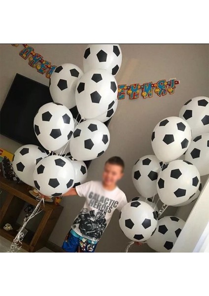 15 Adet 15 Adet 12 Inç Futbol Balonları Futbol Helyum Lateks Balon Siyah Yeşil Çocuk Doğum Günü Partisi Dekoru Spor Karşılamak Süslemeleri Globos (Yurt Dışından)