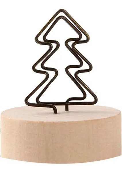 Stil 10 Yaratıcı Yuvarlak Ahşap Tutucu Fotoğraf Çerçevesi Resim Klip Mesaj Sol Destekçisi Ev Dekorasyon Masaüstü Süsleme Memo Kartı (Yurt Dışından)