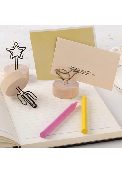 Stil 10 Yaratıcı Yuvarlak Ahşap Tutucu Fotoğraf Çerçevesi Resim Klip Mesaj Sol Destekçisi Ev Dekorasyon Masaüstü Süsleme Memo Kartı (Yurt Dışından) fiyatları