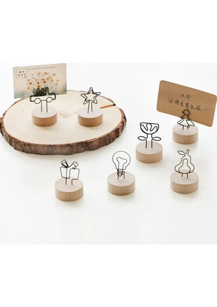 Stil 10 Yaratıcı Yuvarlak Ahşap Tutucu Fotoğraf Çerçevesi Resim Klip Mesaj Sol Destekçisi Ev Dekorasyon Masaüstü Süsleme Memo Kartı (Yurt Dışından) modelleri