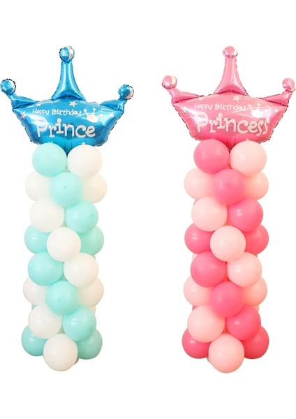 2 Takım Sütun Standı 127 cm Temizle Balon Sütun Standı Arch Balonlar Tutucu Düğün Dekorasyon Doğum Günü Bebek Duş Parti Malzemeleri Için Centerpieces (Yurt Dışından) fırsatları