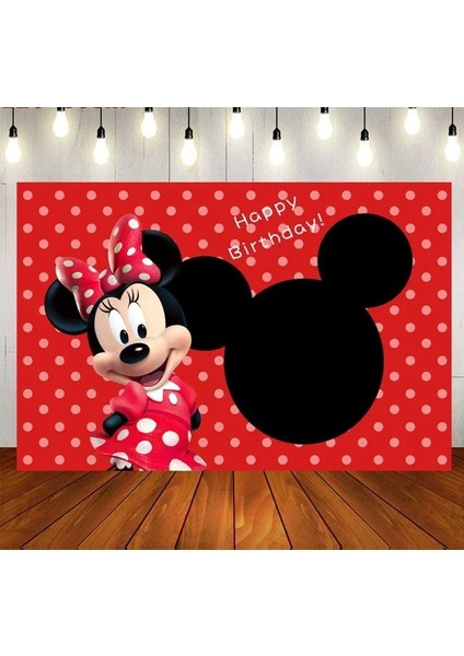 1 Adet Arka Plan Disney Minnie Mouse Doğum Günü Dekor Bebek Kız Iyilik Parti Dekor Diy Doğum Günü Numarası Balon Kombinasyonu Bebek Duş Hediyeler Kız Için (Yurt Dışından)