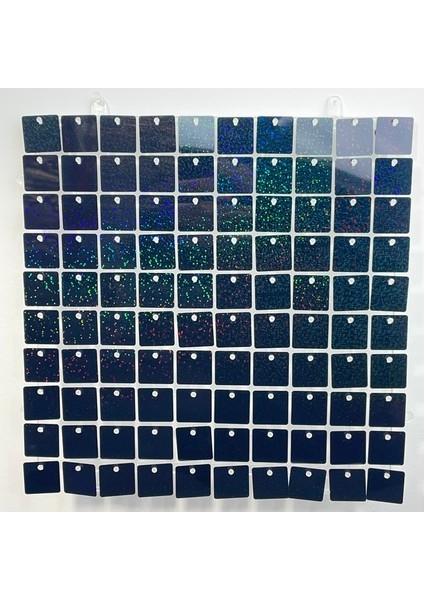 Renkli Siyah Kare Glitter Pırıltılı Dekoratif Altın Kuşak Panel Dekorasyon 2023 Düğün Shimmeri Temizle 3D Pırıltılı Payet Parti Zemin Duvar (Yurt Dışından)
