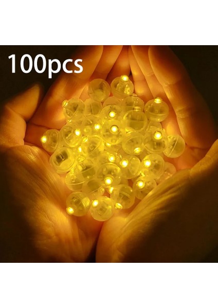 Kırmızı 100 Adet/grup Yuvarlak Rgb LED Flaş Topu Lambaları Beyaz Balon Işıkları Düğün Parti Dekorasyon Için 6 Renk Yüksek Kaliteli Vazo Dekor (Yurt Dışından) fiyatları