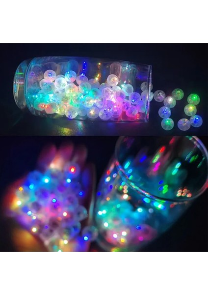 Kırmızı 100 Adet/grup Yuvarlak Rgb LED Flaş Topu Lambaları Beyaz Balon Işıkları Düğün Parti Dekorasyon Için 6 Renk Yüksek Kaliteli Vazo Dekor (Yurt Dışından) modelleri