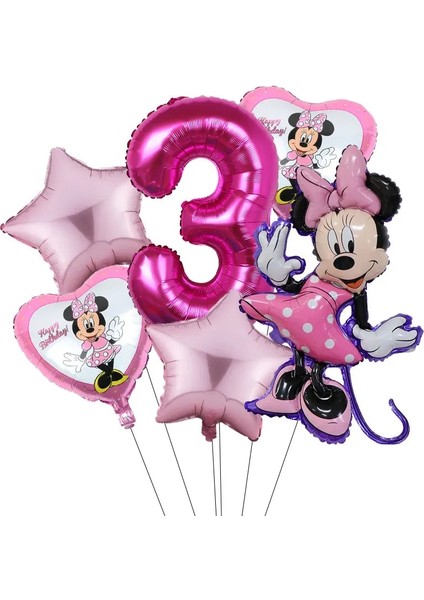 10 Adet 1 Takım Mickey Minnie Balonlar Bebek Duş Doğum Günü Partisi Süslemeleri 32 Inç Numarası Karikatür Mickey Mouse Balon Çocuk Oyuncakları Globos (Yurt Dışından)