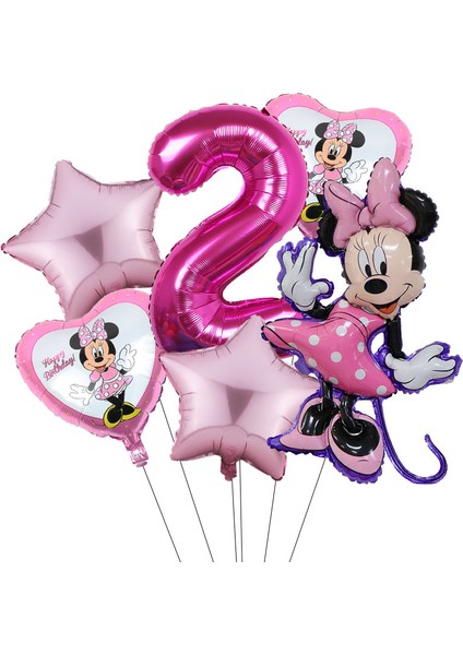 10 Adet 1 Takım Mickey Minnie Balonlar Bebek Duş Doğum Günü Partisi Süslemeleri 32 Inç Numarası Karikatür Mickey Mouse Balon Çocuk Oyuncakları Globos (Yurt Dışından)