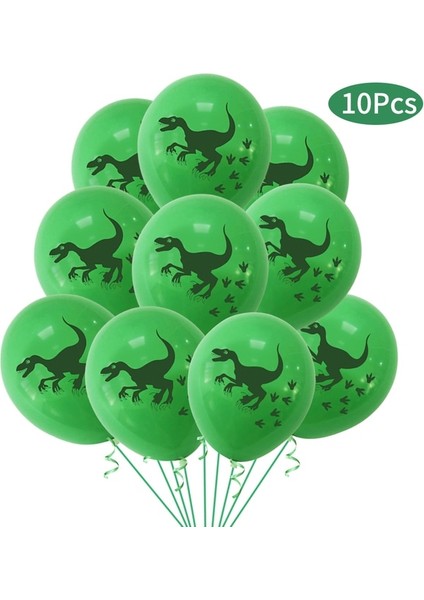 12 Adet Çatal 12 Inç Dinozor Konfeti Lateks Balonlar Doğum Günü Partisi Düğün Tatil Dekorasyon Balon Bebek Duş Hava Topları Globos (Yurt Dışından) modelleri