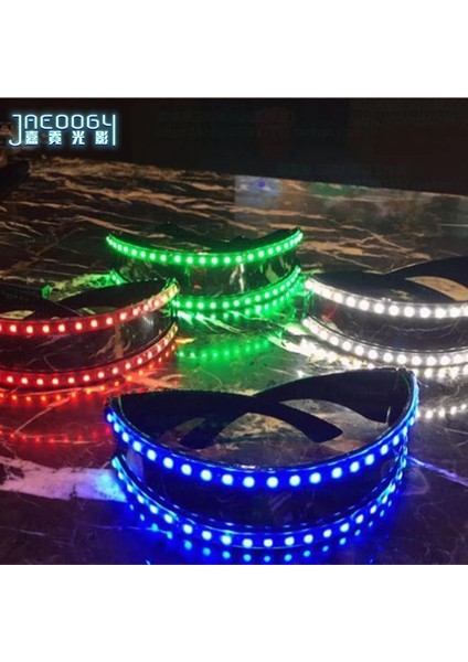 Sarı Gözlük Yeni LED Gözlük Yaratıcı Moda Aydınlık Gözlük Dj Bar Parti Ürünleri Cadılar Bayramı Bilimkurgu Sahne Dans Aydınlatma Sahne (Yurt Dışından) fırsatları