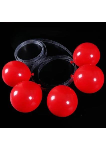 5m Çift Delikli Chai 5m Balon Zincir Şerit Nokta Tek Çift Delikli Balon Aksesuarları Dıy Düğün Doğum Günü Partisi Kemer Arka Plan Dekorasyon Kaynağı (Yurt Dışından)