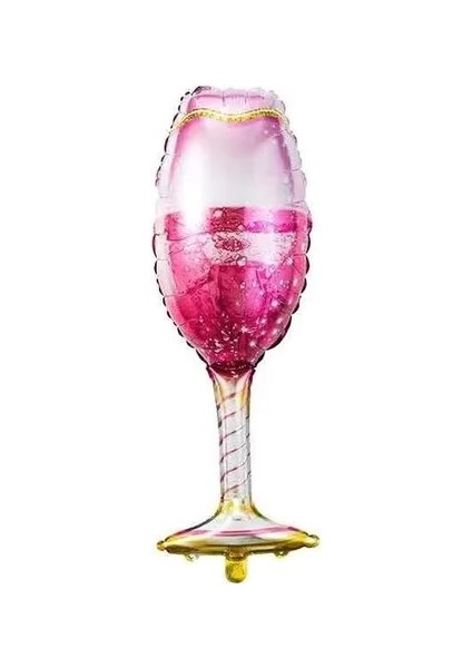 Stil 4 Doğum Günü Partisi Dekorasyon Balon Şampanya Şişesi Bardak Alüminyum Folyo Balon Şarap Bardağı Düğün Hediyesi Balon Dekorasyon Malzemeleri (Yurt Dışından)