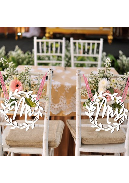 White-01 Gelin ve Damat Sandalye Düğün Töreni Için Burcu Sandalye Dekorasyon Fotoğraf Sahne Bay ve Bayan Sandalye Parti Dekoru (Yurt Dışından) fiyatları