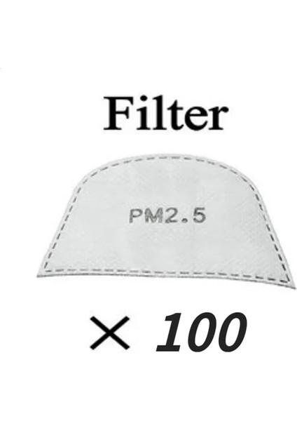 100 Adet Filtre Şeffaf Tam Yüz Kalkanı Buğu Önleyici Sıçramaya Dayanıklı Rüzgar Geçirmez Maske Güvenlik Gözlükleri Filtreler ile Unisex Koruma Göz Yüz Maskesi (Yurt Dışından)