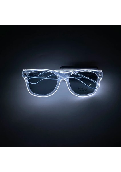 01 Mor Serin El Tel Gözlük Aydınlık Vogue Gözlük Kablosuz Parti Gözlükleri Ktv Bar Gece Kulübü Parti Işığı Gösterisi 10 Renk-Isteğe Bağlı (Yurt Dışından) indirimleri