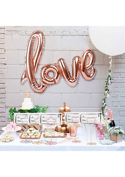 Kalp Şekli Rosegold 20 Adet 10/20 Adet Yer Kartı Sahipleri Masa Numarası Standı Resim Fotoğraf Tutucu Yıldız Şekli Menü Not Klip Düğün Iyilik Parti Için (Yurt Dışından) fırsatları
