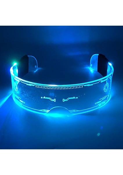 LED Gözlük 5 Glow Parti Renkli Aydınlık Gözlük Müzik Bar Ktv Sevgililer Günü Partisi Dekorasyon LED Glow Gözlük Performans Sahne (Yurt Dışından) fiyatları