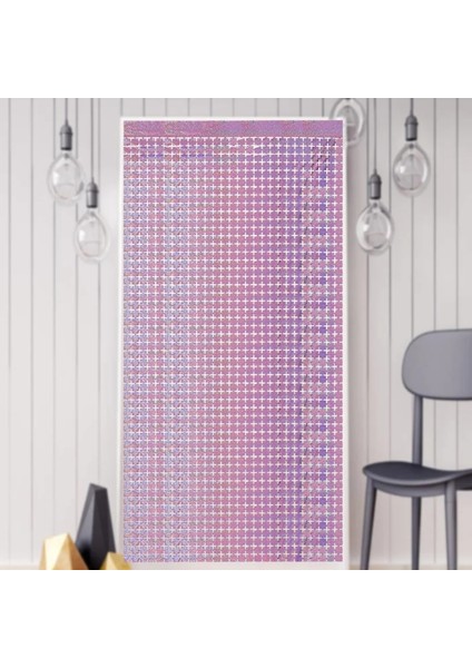 Lazer Pembe 2 M Parti Arka Planında Fornite Yağmur Fotoğraf Bölgesi Doğum Günü Düğün Dekorasyon Tinsel Glitter Folyo Bekarlığa Veda Partisi Zemin Perde (Yurt Dışından) indirimleri