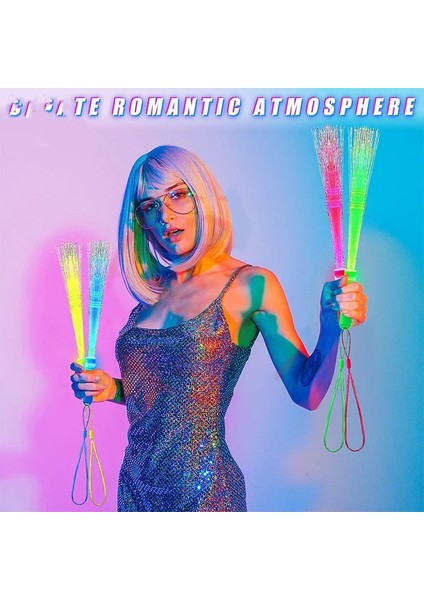 Bir 5 Adet 1 Adet/3 Adet/5 Adet Renkli Fiber Optik Floresan Çubuk LED Bar Parlayan Parti Düğün Sahne LED Işıklı Çubuk Konser Optik Fiberrod (Yurt Dışından) fırsatları