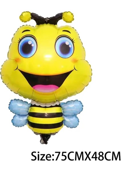 Arı Karikatür Hayvan Alüminyum Folyo Balon Karınca Mantis Böcek Helyum Bebek Duş Doğum Günü Çocuk Günü Partisi Dekorasyon Oyuncaklar Globos (Yurt Dışından)