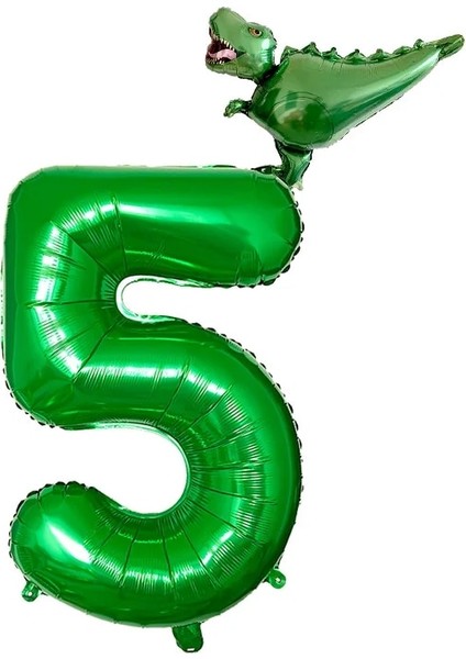 Yakut Dinozor 32 Inç Numarası Folyo Balonlar Numarası Balon Orman Parti Helyum Doğum Günü Partisi Süslemeleri Çocuklar Bebek Duş Globos Dekor (Yurt Dışından)