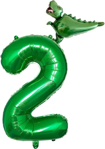 Yakut Dinozor 32 Inç Numarası Folyo Balonlar Numarası Balon Orman Parti Helyum Doğum Günü Partisi Süslemeleri Çocuklar Bebek Duş Globos Dekor (Yurt Dışından)