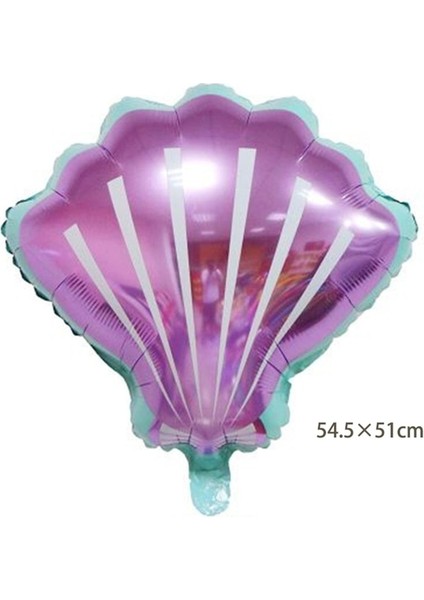 Kabuk Mor 1 Adet Deniz Tema Folyo Balonlar Balık Büyük Köpekbalığı/balina/yengeç/ahtapot Okyanus Dünya Deniz Partisi Çocuk Doğum Günü Dekor Bebek Duş Malzemeleri (Yurt Dışından) fiyatları