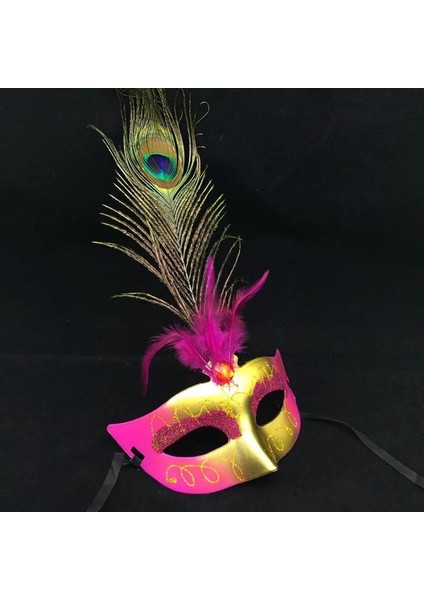 Pembe 10 Adet Mardi Gras Maskeleri Tüyler Yetişkin Erkek Kadın Kız Kostüm Maskesi Masquerade Festivali Düğün Parti Doğum Günü Cadılar Bayramı Için (Yurt Dışından) fırsatları