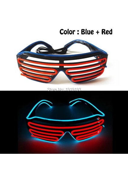 Tip 24 Çekici El Gözlük Karnaval Parti Gözlüğü Noel Paskalya Disko Glow Parti Malzemeleri Için LED Floresan Güneş Gözlüğü (Yurt Dışından) fiyatları