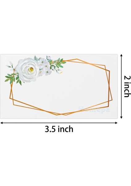 Masa Numaraları Akşam Yemeği Partileri Için Düğün Masa Dekorasyonu Masa Numaraları 1-25 50 Yer Kartları Boş Isim Kartı ve 55 Yemek Seçimi Çıkartmaları (Yurt Dışından)