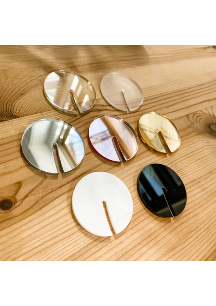 Gümüş 1.6mm Kalınlığında 25 Adet Akrilik Içecek Etiketi Kokteyl Cam Charm Marker Boş Şarap Bardağı Charm Düğün Doğum Günü Olay Parti Dekor Altın ve Gümüş ve Siyah ve Beyaz (Yurt Dışından)