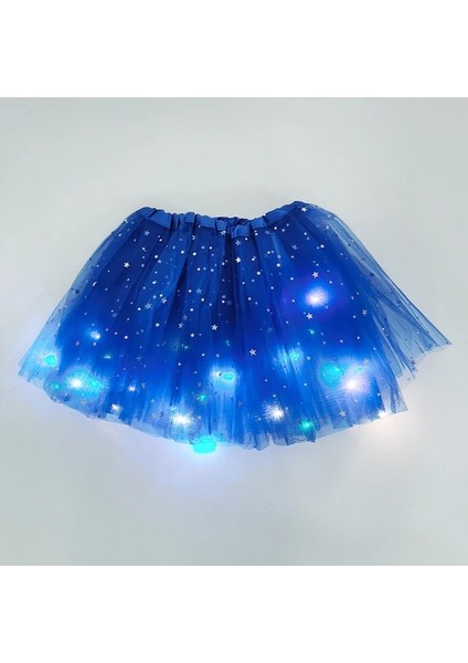B12 Kadın Kızlar Tutu Etekler Neon LED Işık Glow Prenses Bale Sahne Dans Kısa Elbise Çocuklar Için Peri Mini Etek Doğum Günü Hediyeleri (Yurt Dışından)