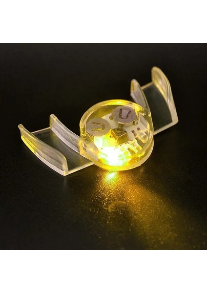 Sarı Flaş LED Ağız Parantez Light Up Parça Glow Diş Cadılar Bayramı Partisi Zor Cosplay Aydınlık Protez Cadılar Bayramı Malzemeleri (Yurt Dışından)